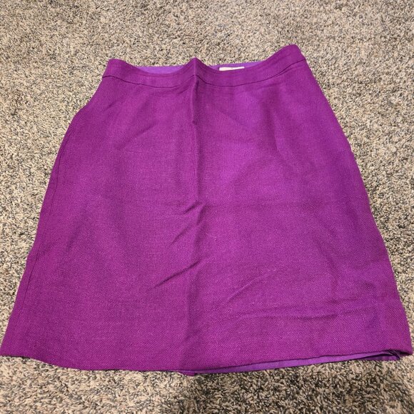 Kate Spade Purple Mini Skirt 6 - Picture 1 of 3